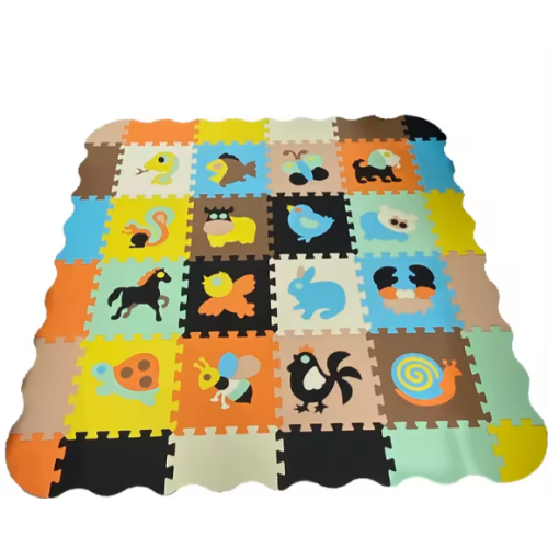 Soft game massage mat Puzzles EVA Colored